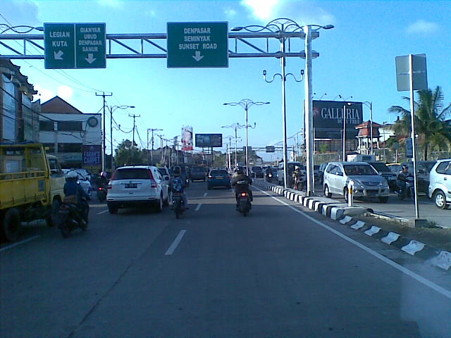 Sunset Road, Bali. Photo: Wikimedia Commons