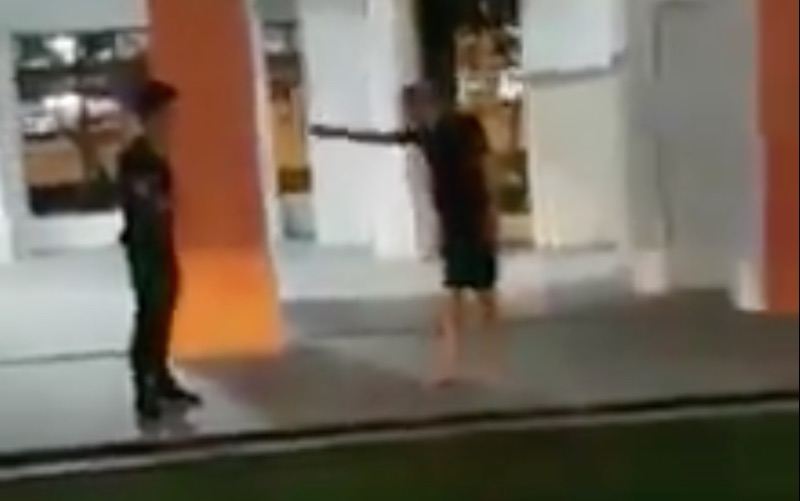 Photo: Video screengrab