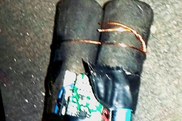 The bomb attached to the Proton, via Star Online