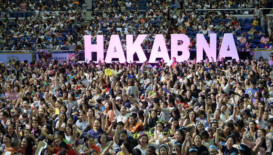 Mothers participate in a breastfeeding event in Manila on August 5, 2017. Around 2,000 mothers took part in the event, which was held to commemorate national breastfeeding awareness month and to attempt to break the world record for most number of people breastfeeding at the same time. PHOTO: Ted Aljibe/ AFP