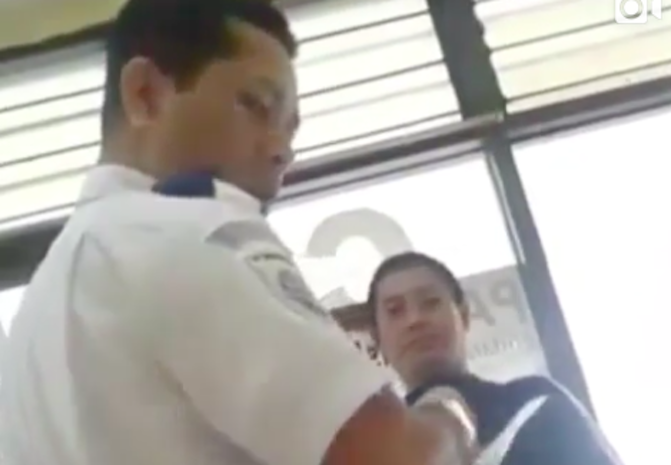 Photo: Video screengrab