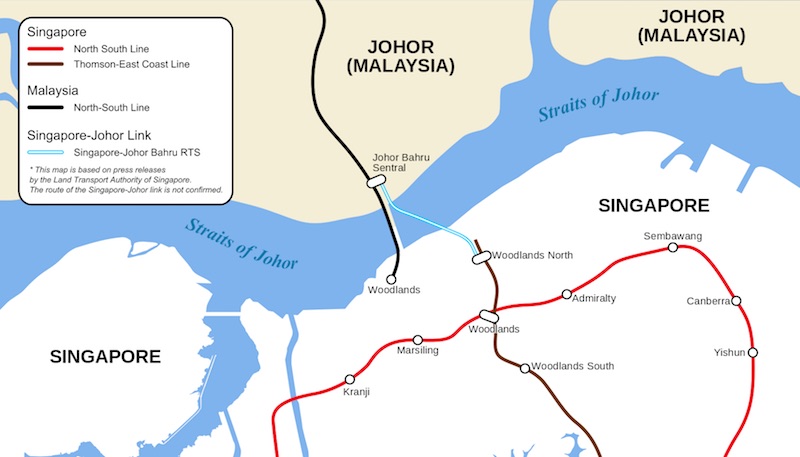 MRT singapore johor