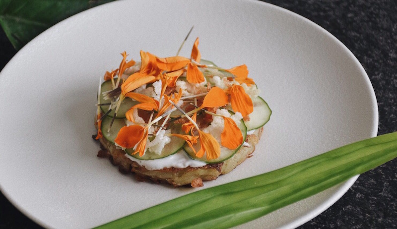 Nasi lemak hashbrown. Photo: Wildseed