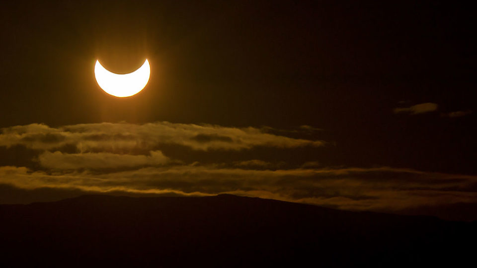 Partial solar eclipse in Tromsø, Norway. Photo (for illustration only): Rhys Jones via Wikimedia Commons