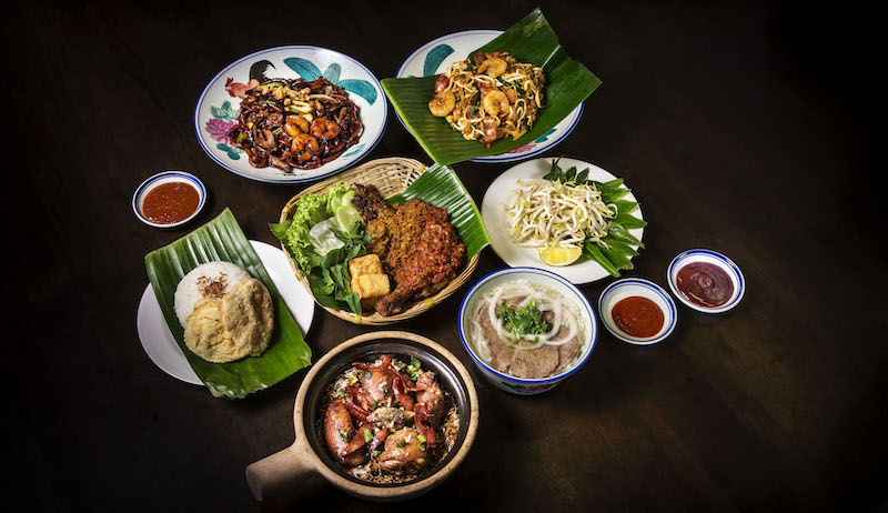 Southeast Asian dishes available at RWS Street Eats. Photo: Resorts World Sentosa