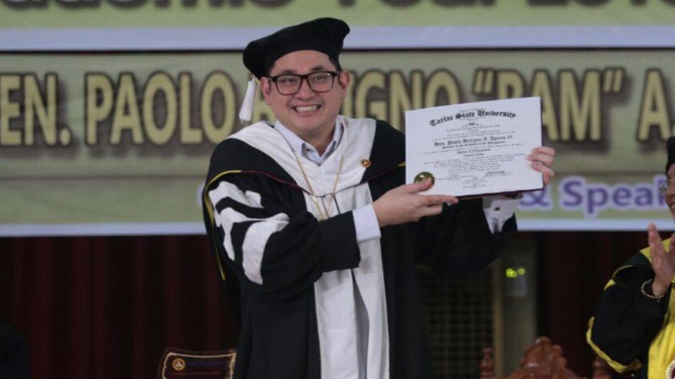 Sen. Bam Aquino. PHOTO: Facebook/Bam Aquino