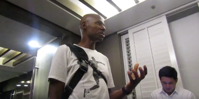 Screenshot from video of Lyceum of the Philippines University Manila Facebook page. 