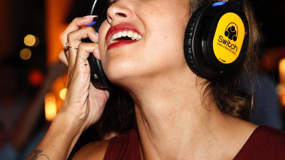 Silence is golden, not boring at Woobar’s Silent Disco party. Photo: W Bali