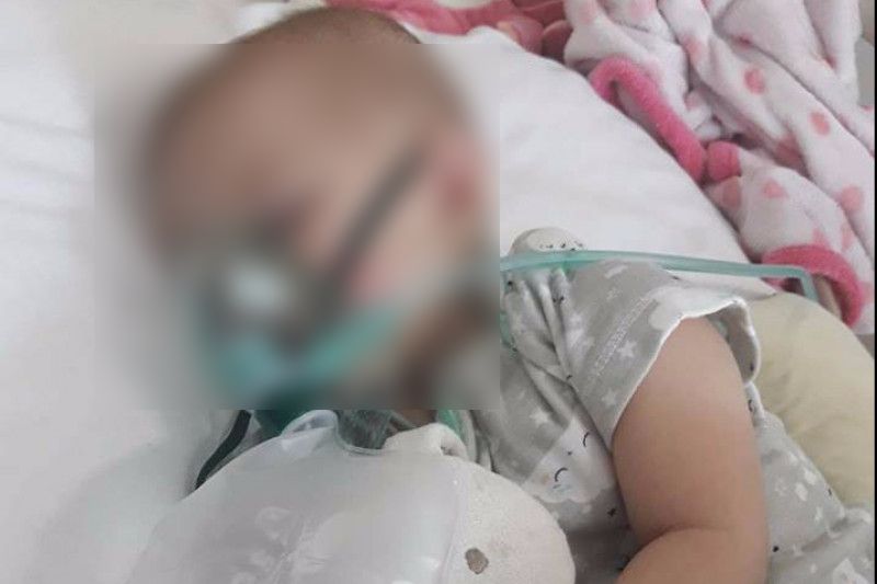 A photo of the seven-month-old, posted to GoFundMe