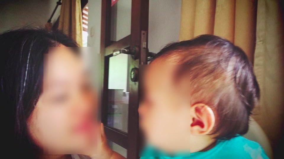 ‘Baby J’ under care at an orphanage in West Denpasar with staff at the Metta Mama & Maggha Foundation posted in August 2017. Photo via Facebook