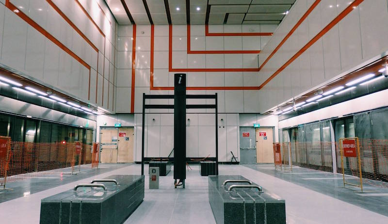 Upper Changi station on the Downtown Line. Photo: Land Transport Authority – We Keep Your World Moving/Facebook