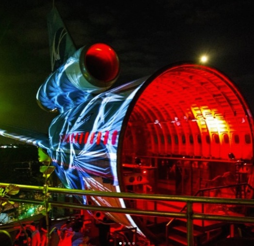 Plane party. Photo via Instagram/6am Group