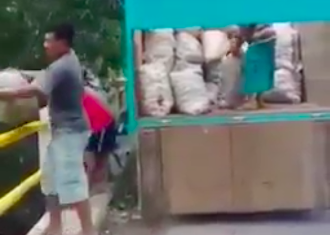 Photo: Video screengrab