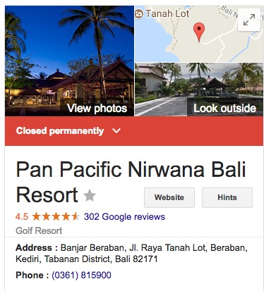 pan pacific closed