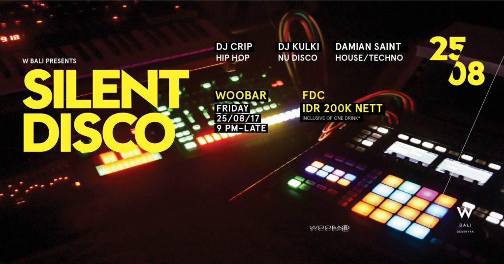 Silent Disco Woobar 2017