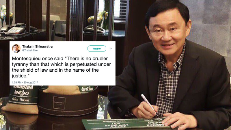 Photo: Thaksin Shinawatra/ Facebook