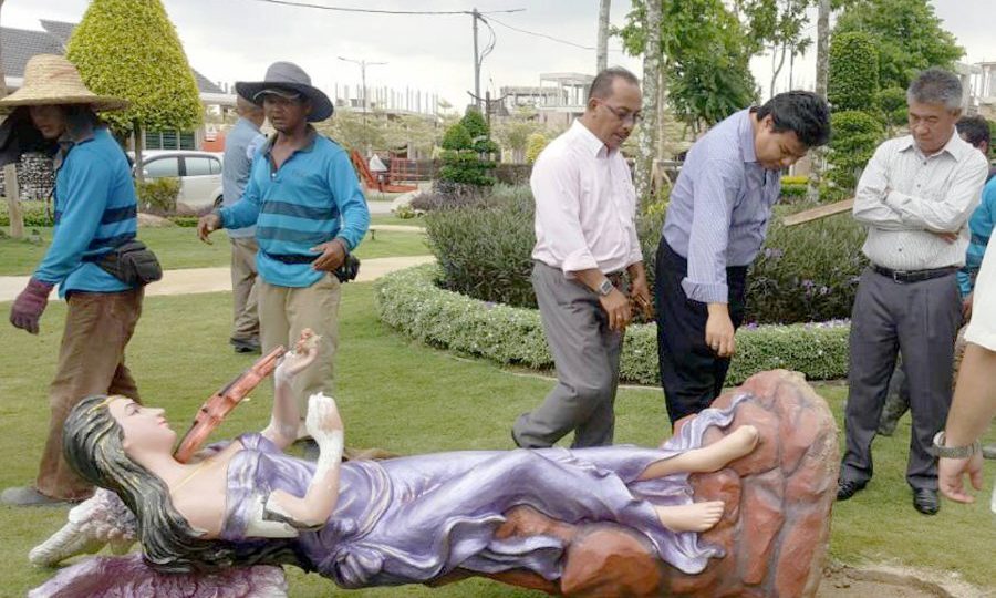 Begone, oh winged woman via Facebook