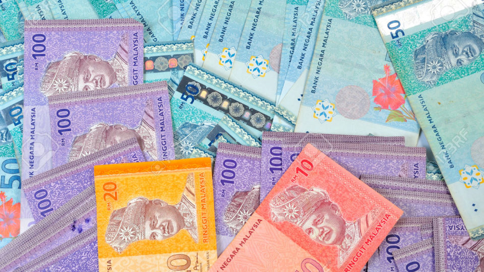 Malaysia Ringgit Note Background