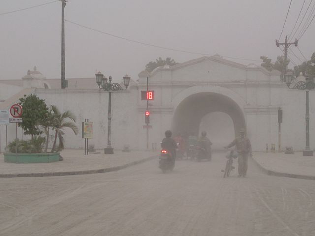 Kelud eruption