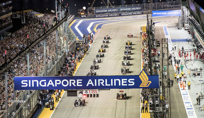 The 2016 Formula 1 Singapore Airlines Singapore Grand Prix at Marina Bay Street Circuit. Photo: Edwin Koo/Singapore GP