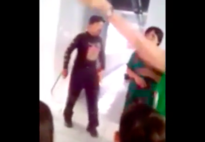 Photo: Video screengrab