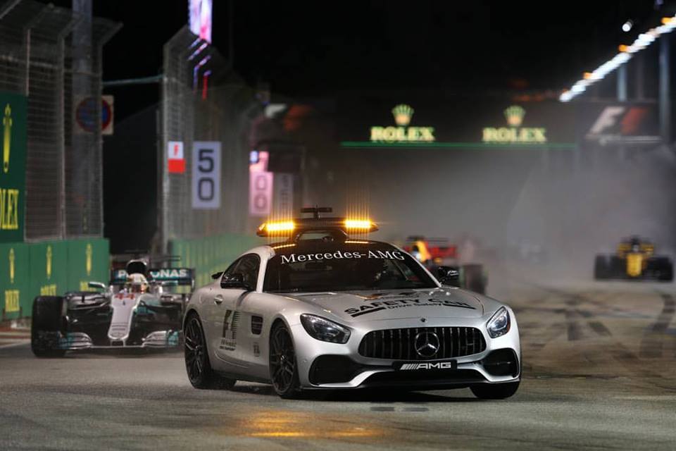 Safety car singapore grand prix