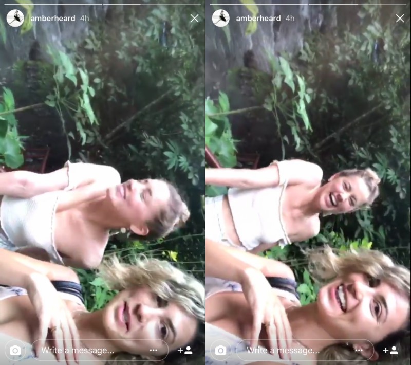 Amber Heard in Bali