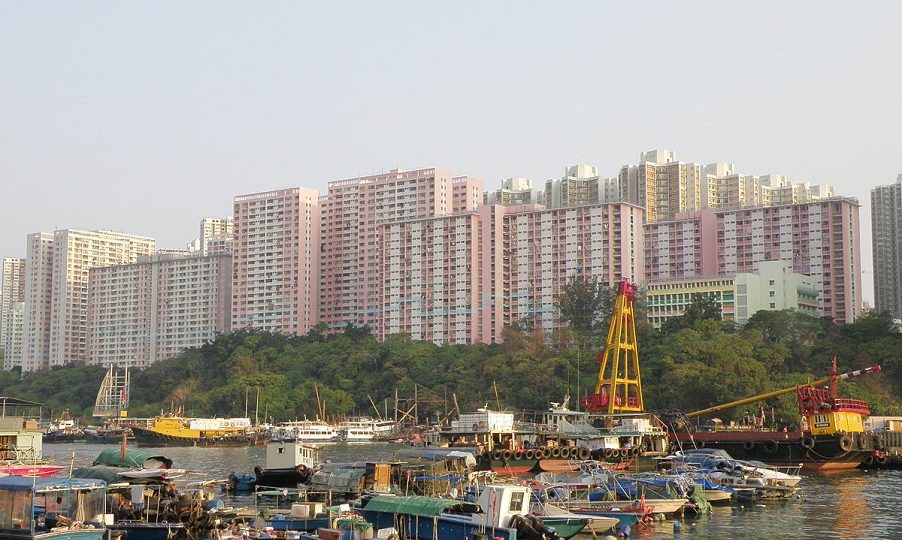 Aberdeen’s Ap Lei Chau Estate at the Southern District of Hong Kong Island. Photo: Exploringlife/Wiki Commons