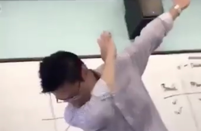 Photo: Video screengrab