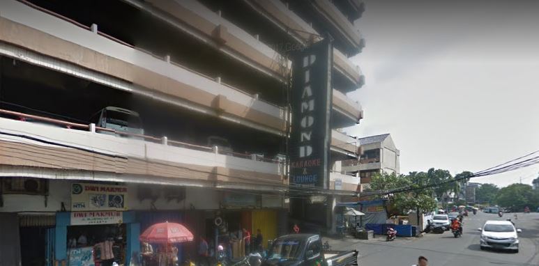 Diamond Karaoke in West Jakarta has been permanently shut down by Governor Anies Baswedan. Photo: Google Maps