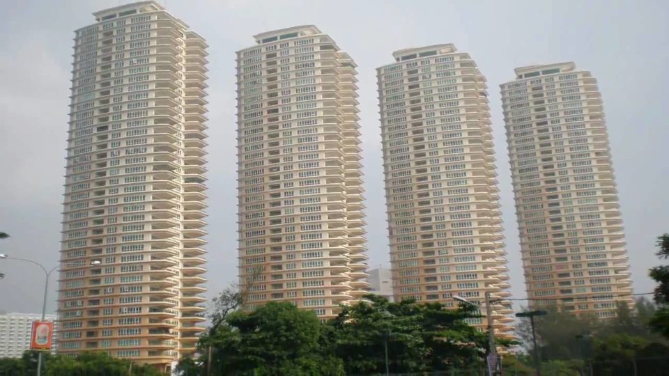 The rape is said to have occurred behind The Cove Condominium, pictured