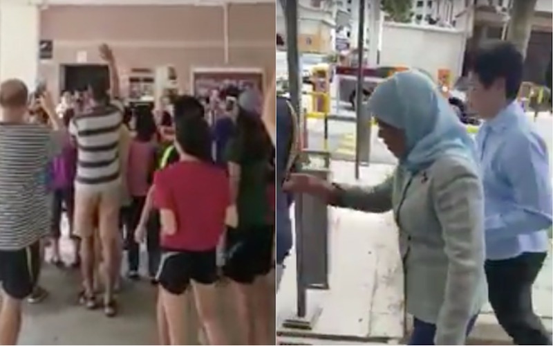 Photo: Video screengrab