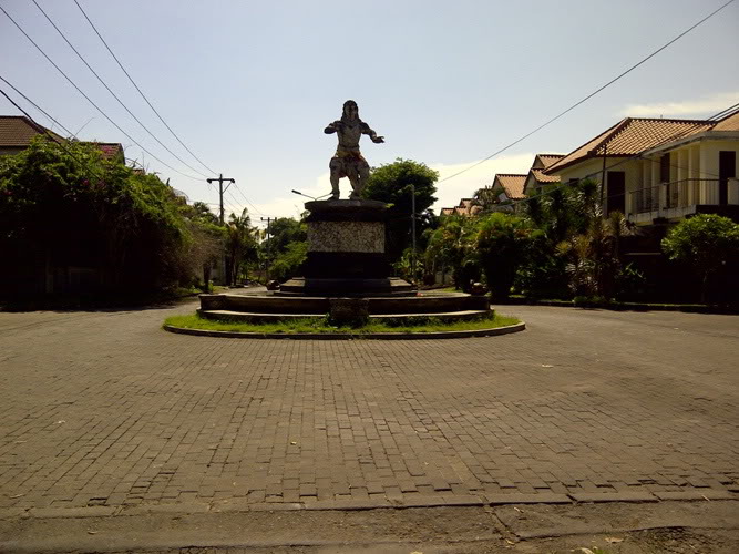 Puri Gading, Jimbaran, the neighborhood where the Dutchman was found dead. 