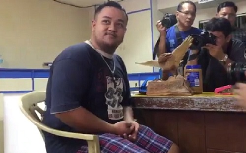 Suspect John Paul Solano is released from prison today. Screengrab from ABS-CBN News