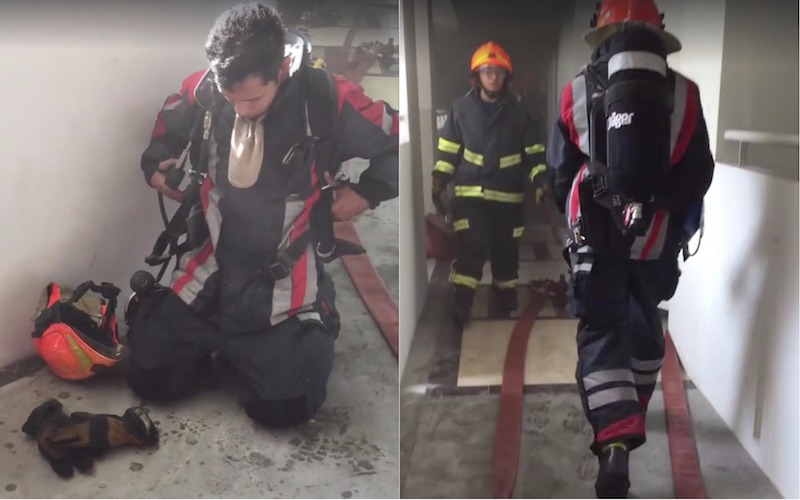 Photo: Video screengrab