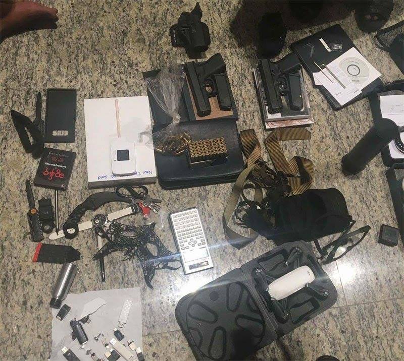 Phyo Ko Ko Tint San's luggage