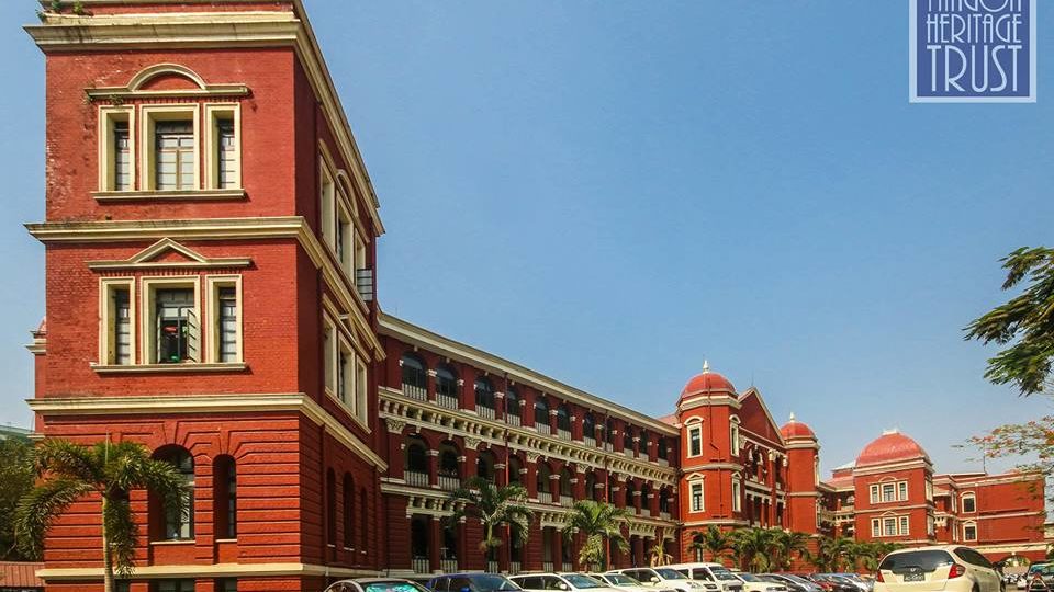 Yangon General Hospital. Photo: Yangon Heritage Trust