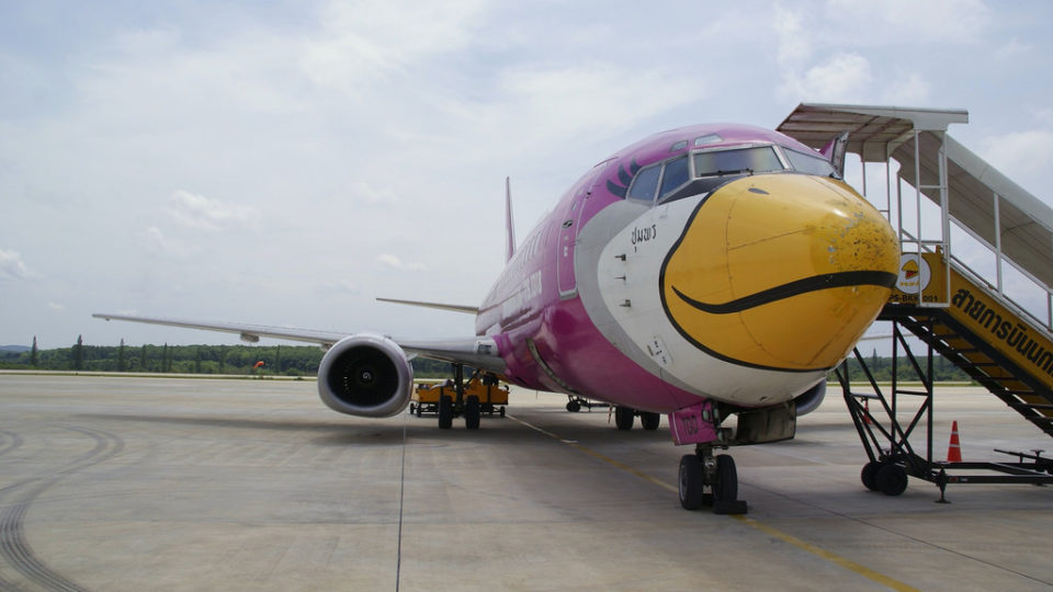 A Nok Air plane. Photo: Flickr / Binder.donedat