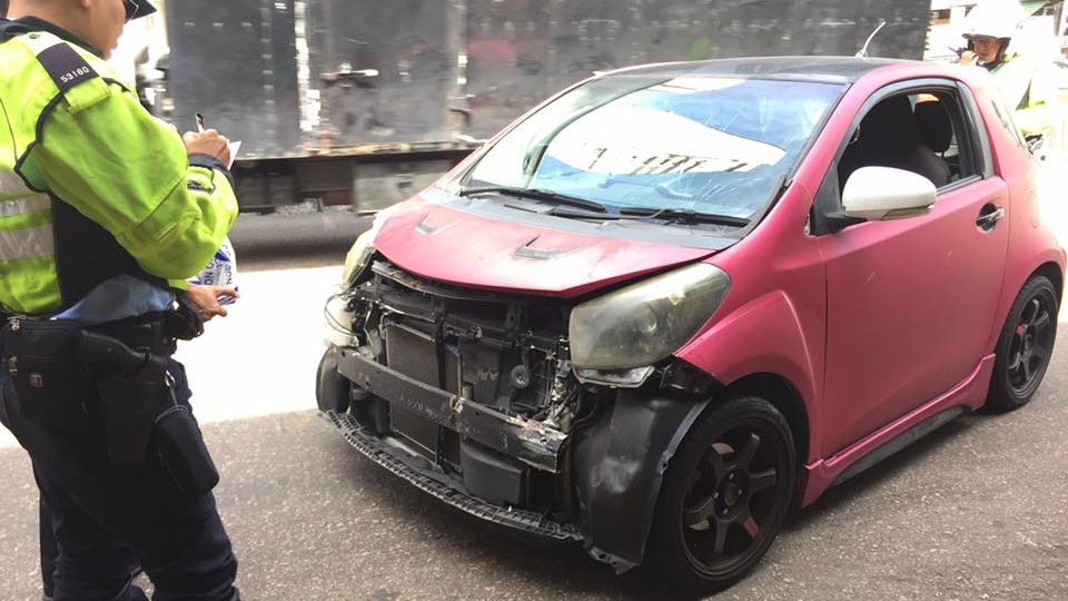 A picture of 1CE BABY plated car. Picture Facebook (via Kaman Wong)‎