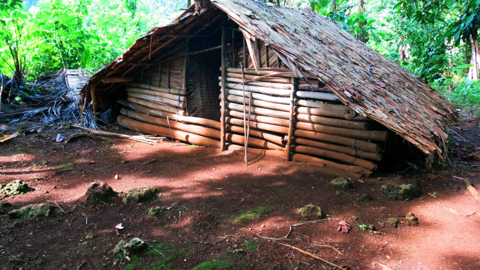 This is a traditional food hut, but we can totally see where this guy was going with using something like this to sell drugs