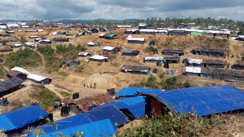 The Kutupalong refugee camp in September 2017. Photo: Google Maps / Zillur Rahman