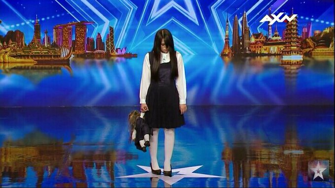 The Sacred Riana on Asia’s Got Talent. Screencap: Youtube