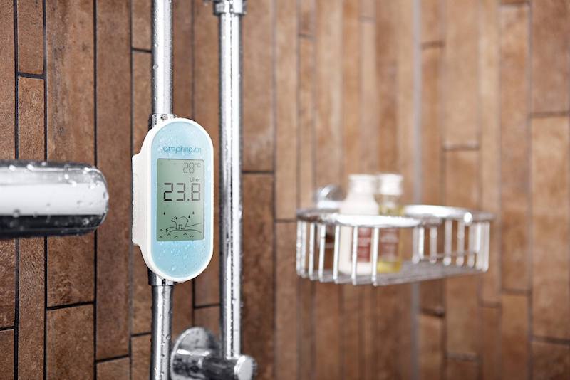 A smart shower device made by Amphiro AG. Photo: Facebook