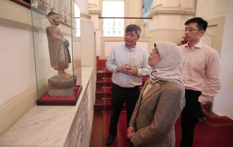 Photo: MCI via Halimah Yacob / Facebook