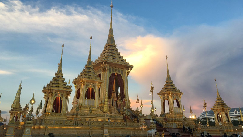 The Royal Crematorium. Photo: FM100.5