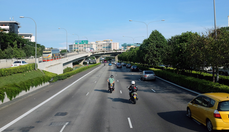 Singapore’s roads. Photo: Jnzl’s Photos/Flickr