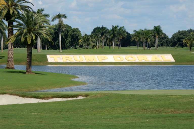 Trump golf