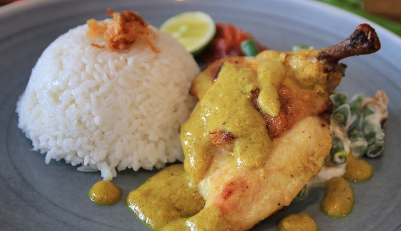 Ayam Panggang Berempah. Photo: Cafe Montigo