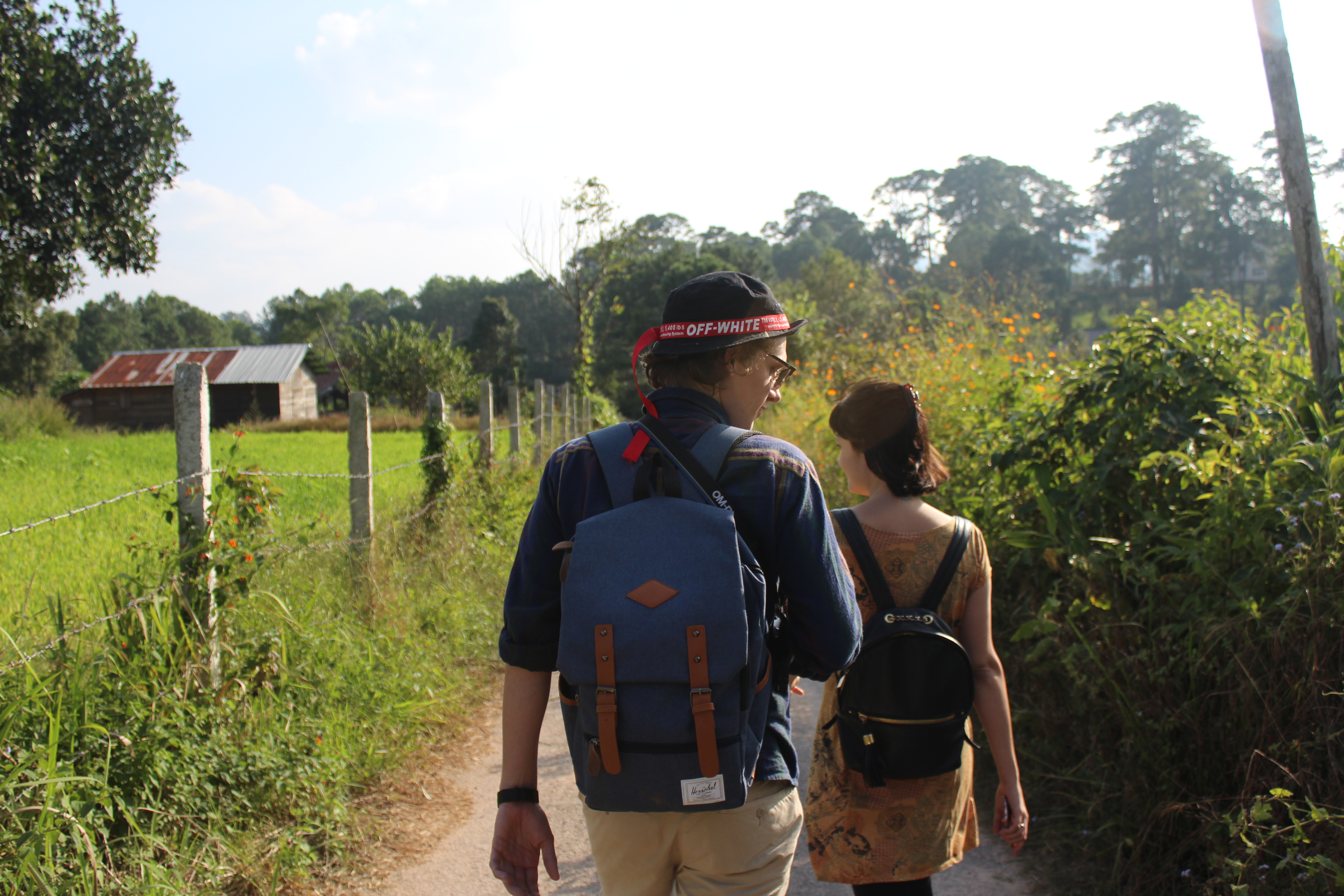 walking in kalaw