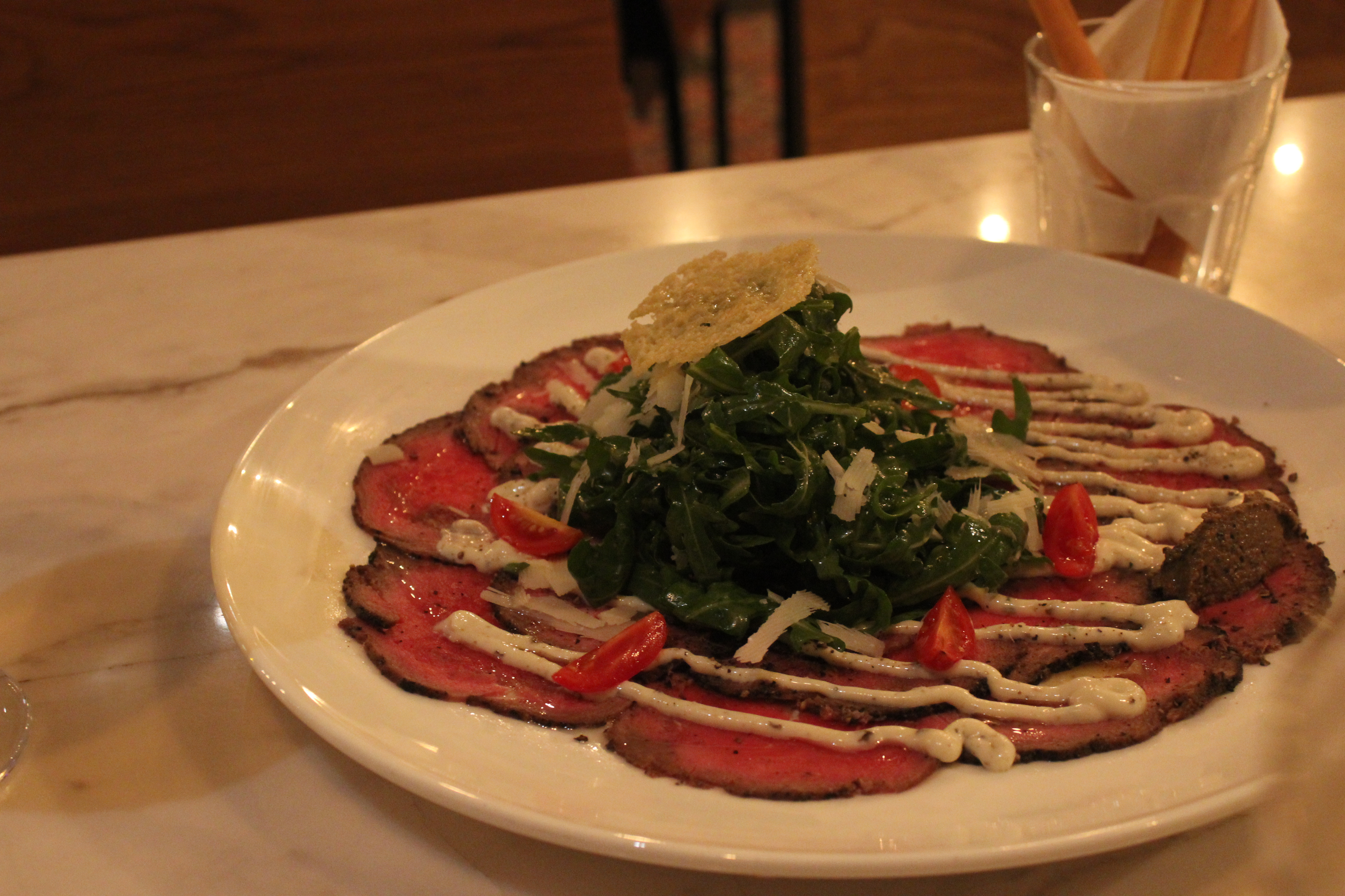 Black Angus Beef & Truffle Carpaccio | K15,000 